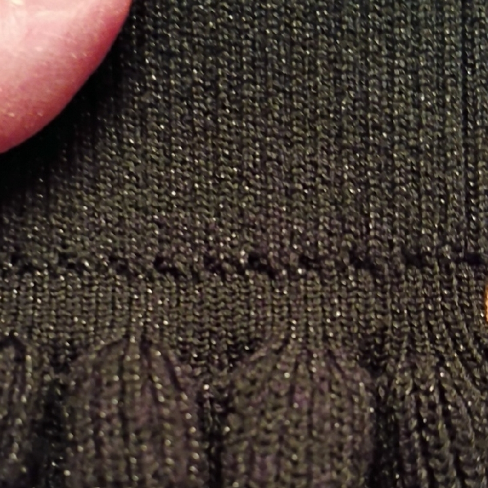 Source Unknown Stylish Black Turtleneck Sweater - image 9